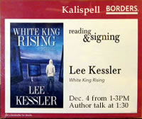 Lee Kessler's Upcoming book signing at Borders.